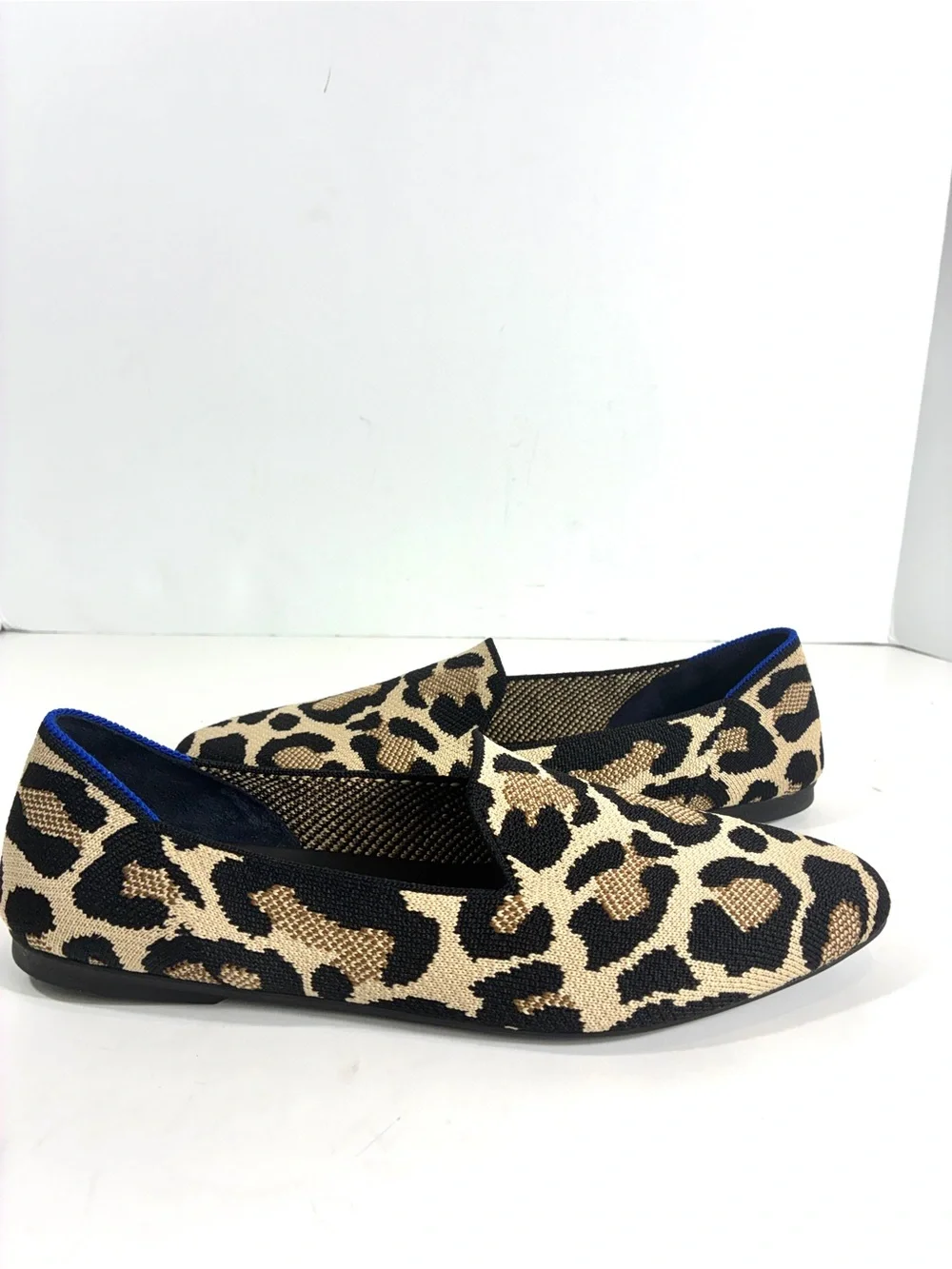 Rothy’s The Loafer in Spotted Animal / Cheetah Print – Size 8.5